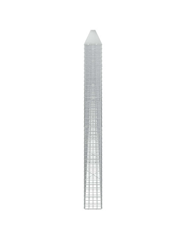 Gabione con filo da 5 mm e rete da 5x5 cm 850x20x200 cm