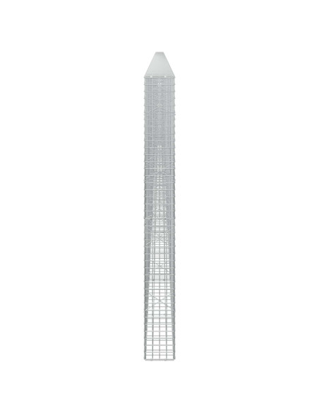 Gabione con filo da 5 mm e rete da 5x5 cm 850x20x200 cm