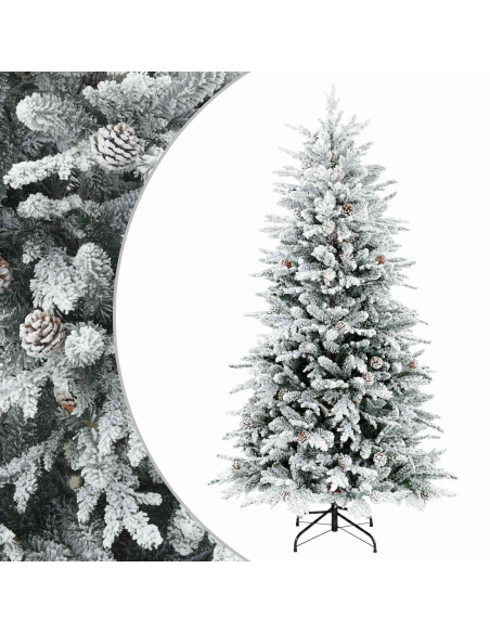 Albero di Natale Artificiale con Rami Pieghevoli 120 cm