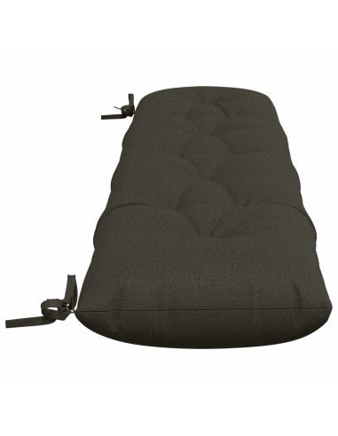 Cuscino per panchina VIANEN 100% Poliestere Antracite