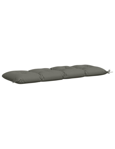 Cuscini per Panchina VIANEN 2 pz 100% Poliestere Grigio