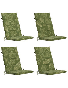 Cuscino per sedia a schienale alto GEMERT 4 pz 100% Poliestere 2