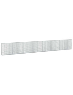 Gabione con Filo da 5 mm e Rete da 5x2,5 cm 750x20x100 cm 2
