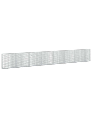 Gabione con Filo da 5 mm e Rete da 5x2,5 cm 750x20x100 cm
