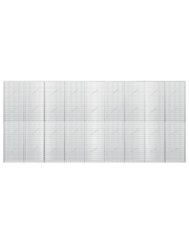 Gabione con Filo da 5 mm e Rete da 5x2,5 cm 450x10x200 cm