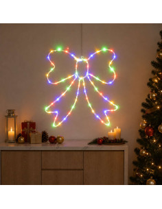 Fiocco di Natale luminoso LED LOVIISA 70 LED Multicolore