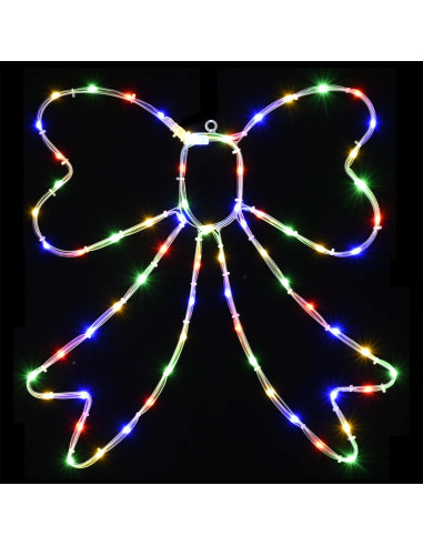 Fiocco di Natale luminoso LED LOVIISA 70 LED Multicolore