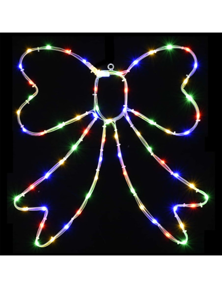 Fiocco di Natale luminoso LED LOVIISA 70 LED Multicolore