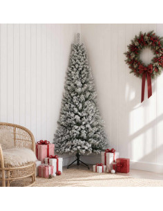 Albero di Natale artificiale 150 cm PVC e Acciaio