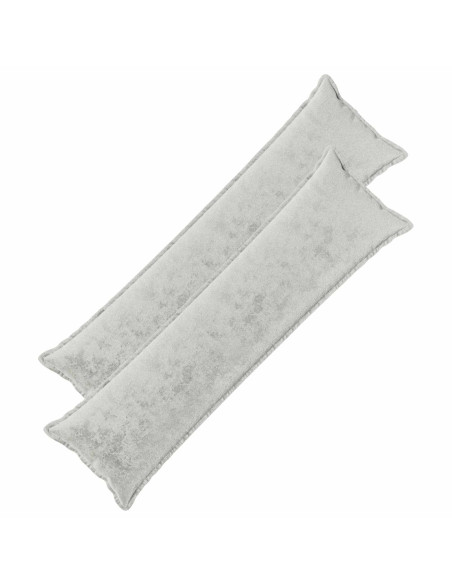 Federa 2 pz HOUTEN Grigio Chiaro 40 x 145 cm Flanella