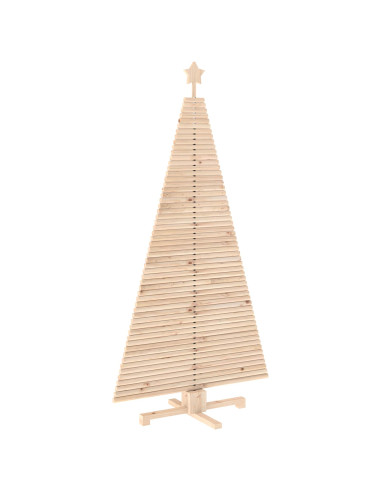 Albero di Natale in legno KOTKA 180 cm Legno Massello di Pino