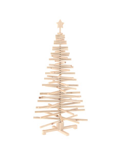 Albero di Natale in legno KOTKA 150 cm Legno Massello di Pino 2