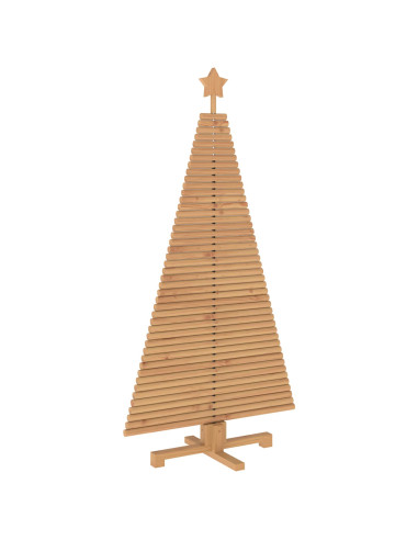 Albero di Natale in legno KOTKA 150 cm Legno Massello di Pino