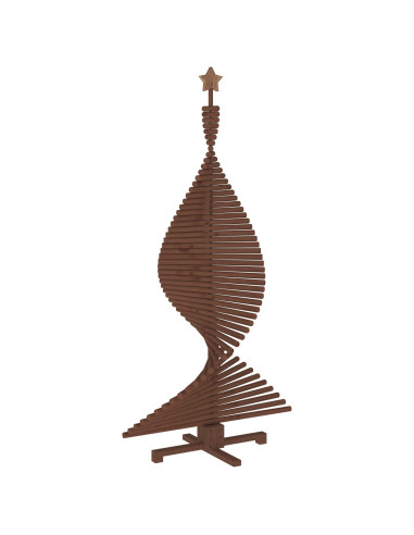 Albero di Natale in legno KOTKA 180 cm Legno Massello di Pino