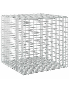 Gabione con Filo da 5 mm e Rete da 5x2,5 cm 50x50x50 cm 2