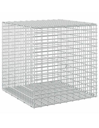 Gabione con Filo da 5 mm e Rete da 5x2,5 cm 50x50x50 cm