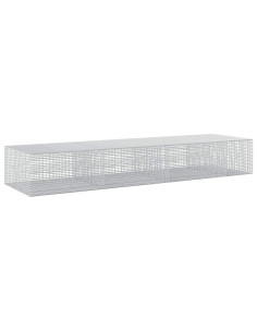Gabione con Filo da 5 mm e Rete da 5x2,5 cm 350x100x50 cm 2