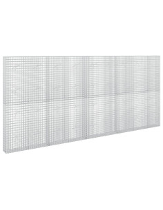 Gabione con Filo da 5 mm e Rete da 5x2,5 cm 450x20x200 cm 2