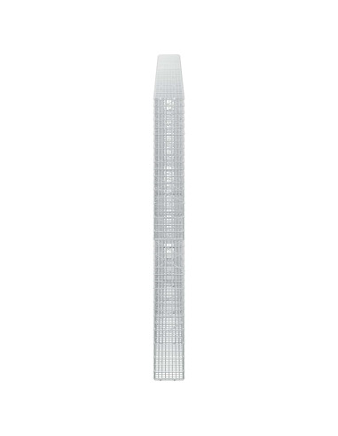Gabione con Filo da 5 mm e Rete da 5x2,5 cm 450x20x200 cm