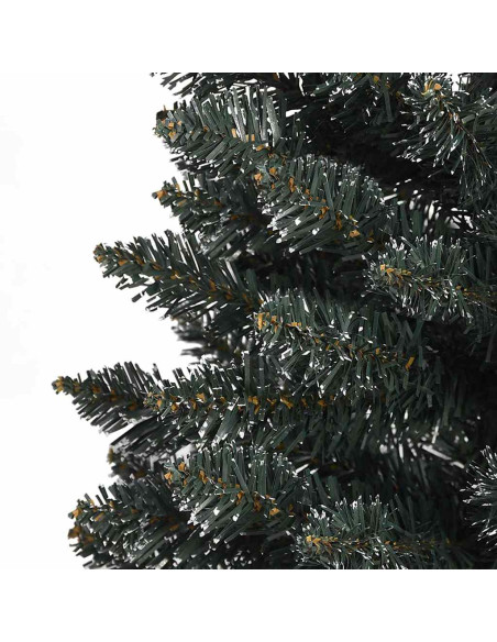 Albero di Natale artificiale con 300 LED Verde 240 cm