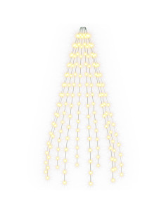 Ghirlande luminose per alberi di Natale Verde 150 cm PVC 2