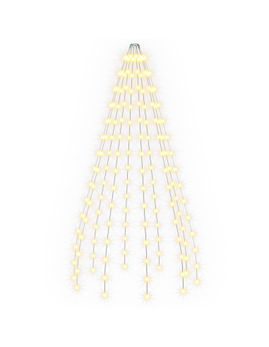 Ghirlande luminose per alberi di Natale Verde 150 cm PVC