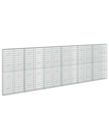 Gabione con Filo da 5 mm e Rete da 5x10 cm 700x20x200 cm