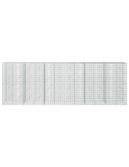 Gabione con Filo da 5 mm e Rete da 5x10 cm 700x20x200 cm
