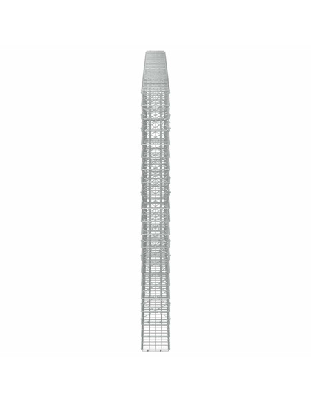 Gabione con Filo da 5 mm e Rete da 5x10 cm 700x20x200 cm