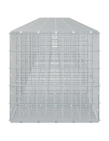 Gabione con Filo da 5 mm e Rete da 5x10 cm 1200x50x50 cm