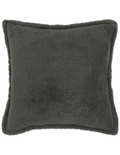 Federa 2 pcs HOUTEN Grigio Scuro 55 x 55 cm Bouclé 2