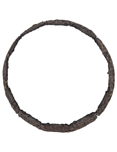 Collare per Albero di Natale Rotondo Nero Ø 45 x 22 cm