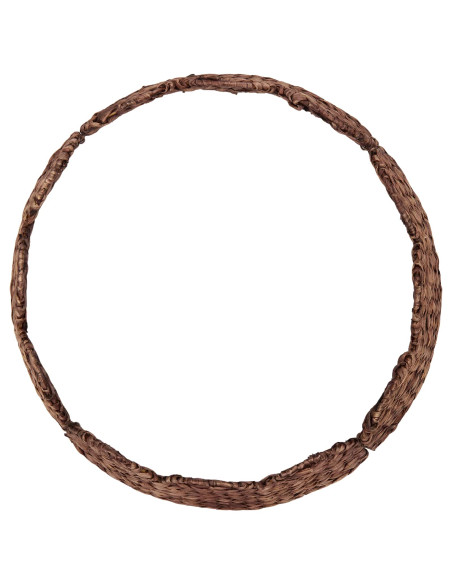 Collare per Albero di Natale Rotondo Marrone Ø 105 x 28 cm