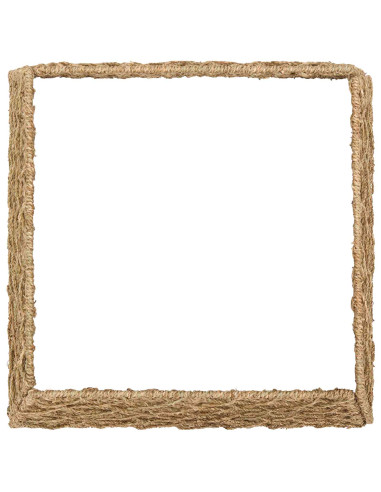 Collare per Albero di Natale Quadrato Naturale 60 x 60 x 28 cm