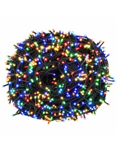 Luci di Natale a due colori 2000 LED Multicolore 200 m 2