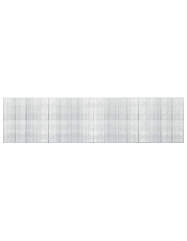 Gabione con Filo da 5 mm e Rete da 5x2,5 cm 800x10x200 cm
