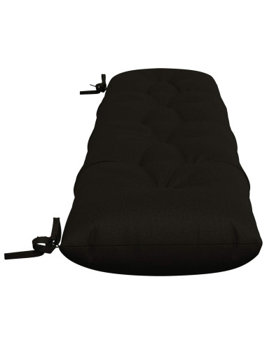 Cuscini per Panchina VIANEN 2 pz 100% Poliestere Nero