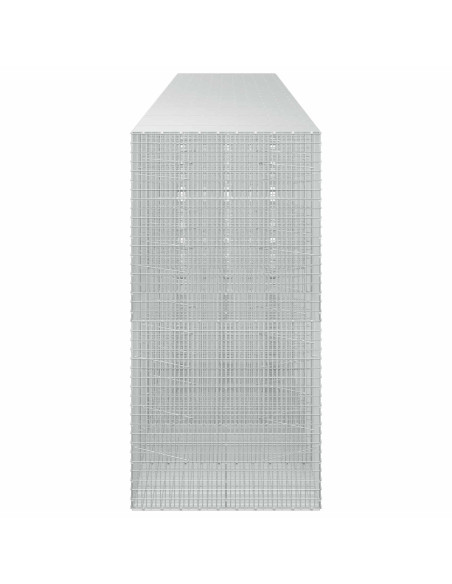 Gabione con Filo da 5 mm e Rete da 5x2,5 cm 900x100x200 cm