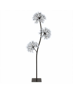 Albero di Natale a LED a forma di S Nero 18 x 18 x 120 cm 2