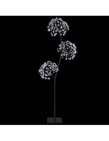 Albero di Natale a LED a forma di S Nero 18 x 18 x 120 cm