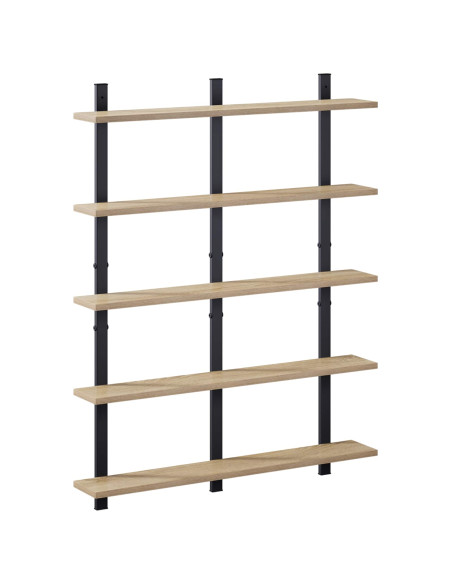 Scaffale da parete Rovere Sonoma 79.5 x 13.5 x 102 cm