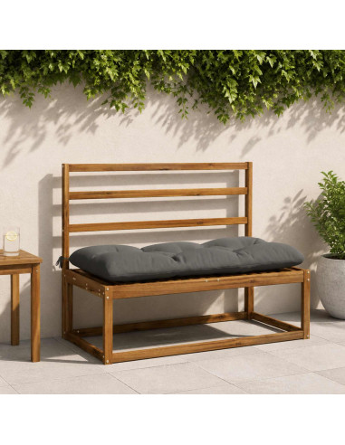 Cuscini per Panchina VIANEN 2 pz 100% Poliestere Grigio