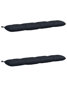 Cuscini per Panchina VIANEN 2 pz 100% Poliestere Blu Scuro 2