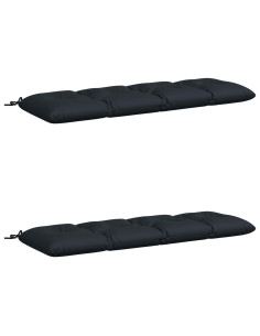 Cuscini per Panchina VIANEN 2 pz 100% Poliestere Blu Scuro 2