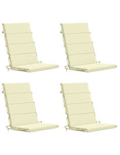Cuscino per sedia a schienale alto GEMERT 4 pz 100% Poliestere 2