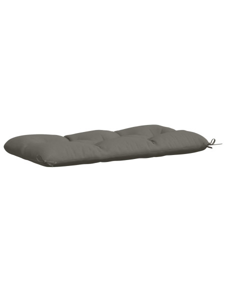Cuscino per panchina VIANEN 100% Poliestere Grigio
