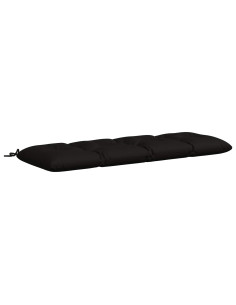 Cuscino per panchina VIANEN 100% Poliestere Nero 2