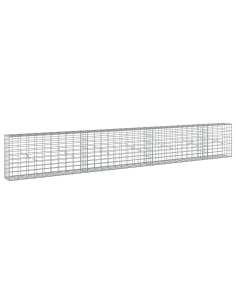 Gabione con Filo da 3,5 mm e Rete da 5x10 cm 350x20x50 cm 2