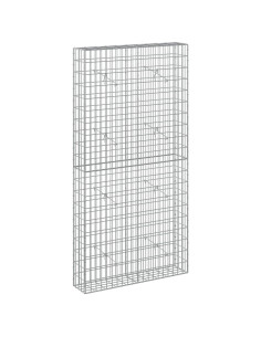 Gabione con Filo da 3,5 mm e Rete da 5x10 cm 100x20x200 cm 2