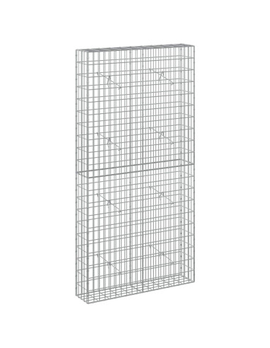 Gabione con Filo da 3,5 mm e Rete da 5x10 cm 100x20x200 cm